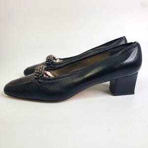 Vintage Margaret J Pumps Women's Shoes Size 10.5M Heels Black